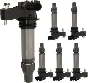 Зажигательная катушка для Cadillac Cts Srx Buick Chevy Camaro Malibu Gmc Acadia 12590990 UF569